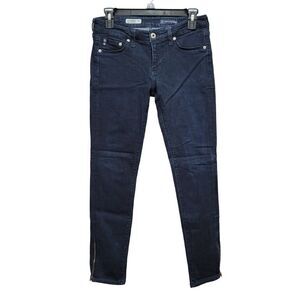 AG‎ Adriano Goldschmied The Jegging Super Skinny Fit Jeans Womens 28 Dark Blue